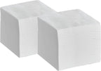Perfectware 2 Ply White Beverage Napkins- Pack of 200ct, PW-2Ply White Bev-200