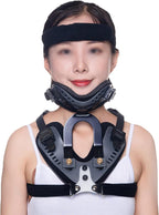 Adult Head and Neck Chest Orthosis Neck Support Lumbar Spine Orthosis Adjustable Cervical Thoracic Orthosis Lumbar Support Neck Collar Head and Neck Fracture Fixation Support