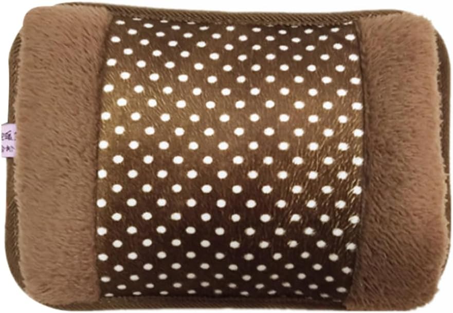 Winter Electric Water Pouch,Winter Electric Hot Water Bottles Rechargeable Hot Water Bag Heated Water Bag with Flannel Cover