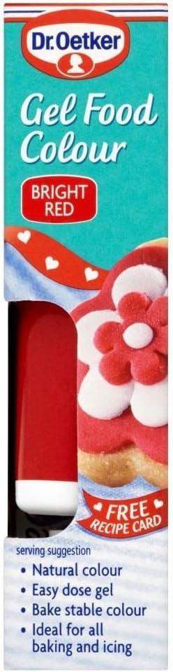 Dr. Oetker Gel Food Colour Bright Red (10g)