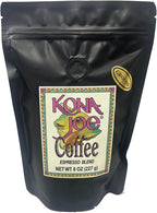 Kona Joe Gourmet Espresso Coffee Blend, Ground Coffee (8 oz)