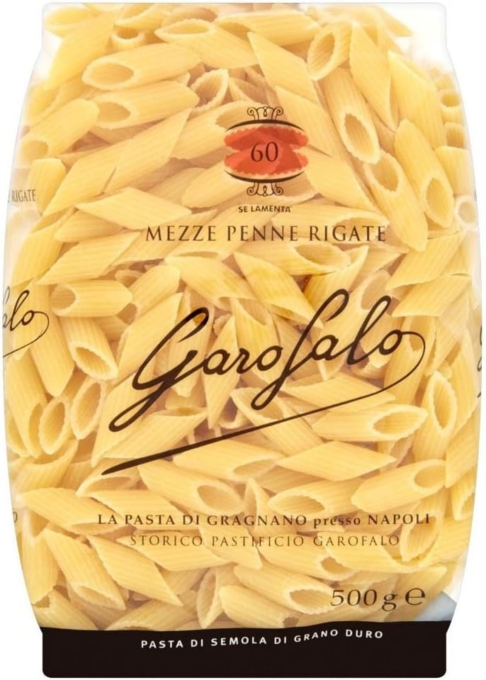 Garofalo Mezze Penne Rigate Dry Pasta 500g