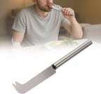 One-Handed Tableware Knife for Hemiplegia Amputees Patient Independent Dining, Angled Nelson Knife, Adaptive Eating Aid Utensils for Elderly Arthritis Disabled Handicapped, 1 Pcs