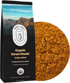 Tribal Trail Organic Garam Masala Spice Powder | 8 Spice Blend | 7.05 oz | USDA Organic & Non-GMO | Recyclable Kraft Bags | Best for Curries, Stews, Meat & Rice Dishes | Ethically Sourced Spices from India