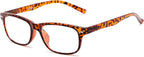 Readers.com Reading Glasses: The Williamsburg Bifocal square Style for Men and Women