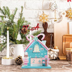 Christmas Wooden Perpetual Blocks Calendar, Soldier Wood Month Date Display Blocks, Cute Christmas Block Calendar for Desk, Xmas Calendars for Home Ornament Festival Decor Accessories
