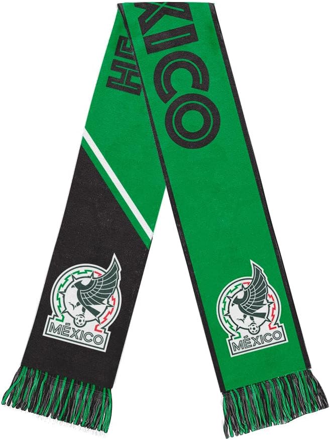 Icon Sports Official Mexican Football Federation Soccer Scarf - Unisex Adult