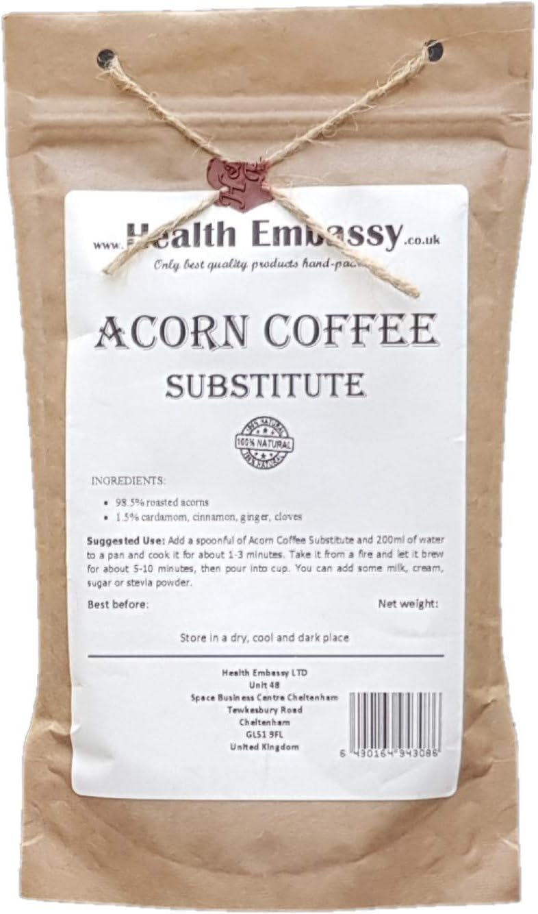 Acorn Coffee Substitute - Health Embassy - 100% Natural (100g)