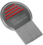 Nit Free Terminator Lice Comb - Professional Stainless Steel Comb for Effective Head Lice Treatment (Color May Vary) (Pack of 1)