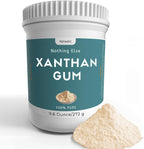 9.6 oz Food-Grade Xanthan Gum Powder, Pure Xanthan Gum for Baking Gluten Free, Xanthan Gum Thickener Suitable for Making Ice Cream, Cake, Yogurt, Candy and More