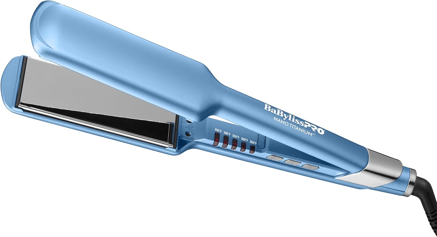 BabylissPRO Nano Titanium Ultra-Sleek Hair Straightener, Flat Iron for All Hair Types