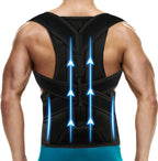 Back Brace Posture Corrector for Women and Men - Adjustable Posture Back Brace for Upper and Lower Back Pain Relief - Improve Back Posture and Lumbar Support,Small(Waist:24-29 Inches)