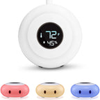 LittleHippo Kelvin Color Changing Night Light, Room Thermometer and Hygrometer (Humidity Monitor) for Nursery, Baby's Bedroom, Child's Room