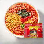 BAIJIA Chongqing Hot & Sour Sweet Potato Noodles, 540g Authentic Sichuan Spicy & Tangy Instant Meal - Quick and Convenient (540g*2)
