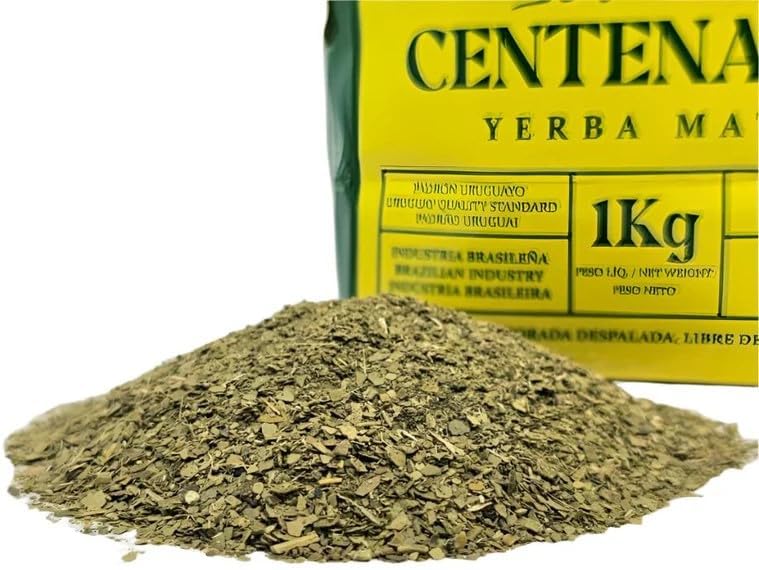 Centenaria Premium Uruguayan Traditional Yerba Mate 1 kg (2.2 lbs)