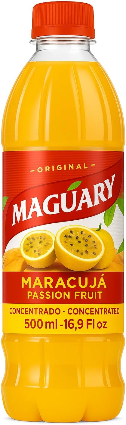 Maguaryy Maracuja Concentrado Passion Fruit Concentrate - 500 ml/16.9 fl oz