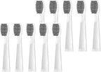 Replacement Brush Heads Compatible for Seago SG-575/507B/508/551/958/908/909/917/610/659/719/910/548/2303 Electric Toothbrush, Soft Bristles(10 White Care(Soft))