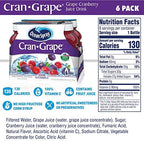 Ocean Spray® Cran-Grape® Cranberry Grape Juice Drinks, 10 Fl Oz Bottles, 6 Count