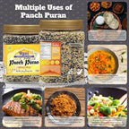 Rani Panch Puran (5 Spice) 16oz (1lb) 454g PET Jar ~ All Natural | Vegan | Gluten Friendly | NON-GMO | Indian Origin (Equal Blend of Fenugreek, Mustard, Kalonji/Nigella, Fennel and Cumin)