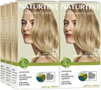 Naturtint 9N Honey Blonde Permanent Hair Color (Pack of 6), Ammonia Free, Vegan, Cruelty Free, up to 100% Gray Coverage, Long Lasting Results (Packaging may vary)