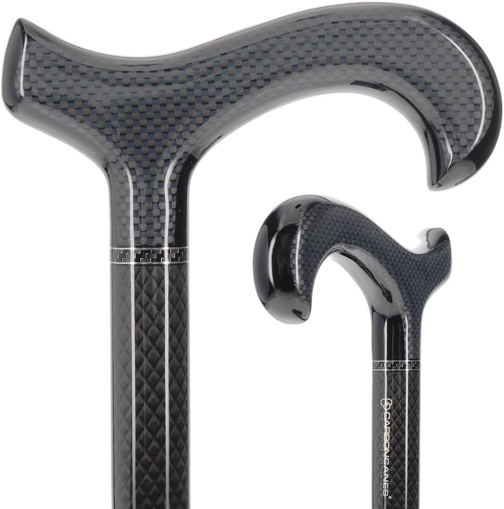 Royal RC Canes Stylish Walking Sticks – Derby Walking Canes with Mesh Carbon Fiber Shaft – Colorful Best Gift for Men and Women Comfortable Lightweight & Safe to Walk.