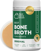 Beef Bone Broth Concentrate Grass Fed - Made from top Australian Cattle - Full of Protein and Collagen | 35 Servings Makes 2.25 gallons of Broth | Just add Water | Keto & Paleo Friendly | Sippable
