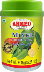 Ahmed food mixed pickle in oil, Brown