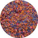 Scash 1 Ounce - Spring Flower Blend – Edible flowers - Rose, Blue Cornflower and Marigold - All natural, Culinary grade Delights Premium Quality - Perfect for Beverages, Cakes dried flowers for candle making 100% Natural - flower sprinkles