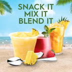Del Monte Escapes Pineapple Pina Colada, 7 oz Cups, Pack of 6 (12 Cups)