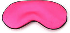 Silk Sleep Mask for A Full Night's Sleep,Comfortable and Super Soft Eye Mask with Adjustable Strap, for Travel, Nap, Meditation, Blindfold for Women, Men (Hot Pink)