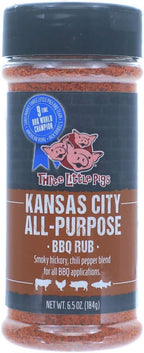Three Little Pigs KC All Purpose BBQ Rub Row W379
