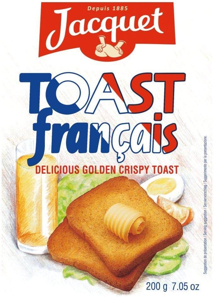 Jacquet Toast Francais - 200g - (pack of 3)