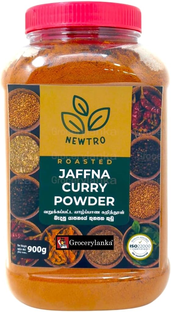 Jaffna Curry Powder 900g – Authentic Sri Lankan Roasted Jaffna Style Hot Curry Powder