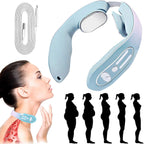 2023 Lymphatic Drainage Massager, EMS Acupoints Lymphvity Device, 12 Modes Portable Neck Massager for Pain Relief Deep Tissue (1-PC)
