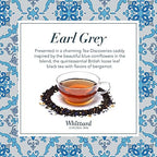 Whittard of Chelsea - Earl Grey Loose Leaf Tea, Black, Vegetarian & Vegan Friendly, Resealable Tin (100g, 1ct)