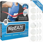 NipEaze Athletic Nipple Covers for Men & Women – Transparent Chafe Prevention & Concealment, The Original Sports Nipple Cover
