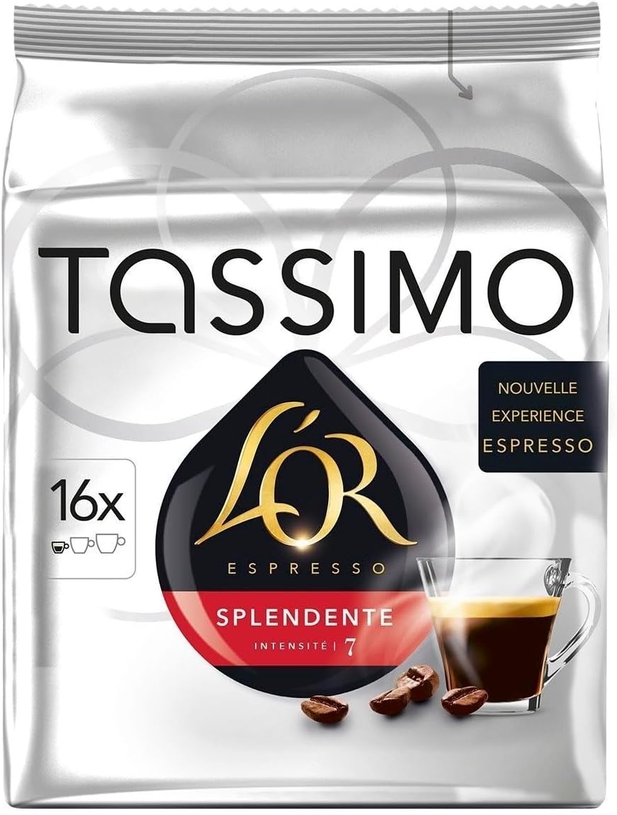 Tassimo L'Or Espresso SPLENDENTE, 16 Count (Pack of 1)