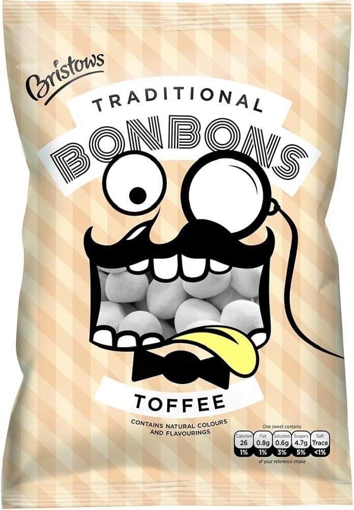 Bristows Traditional Toffee Bon Bons 150g (Pack of 6)