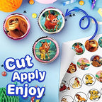 30 x Edible Cupcake Toppers – Jungle Safari Lion Theme Party Collection of Edible Cake Decorations
