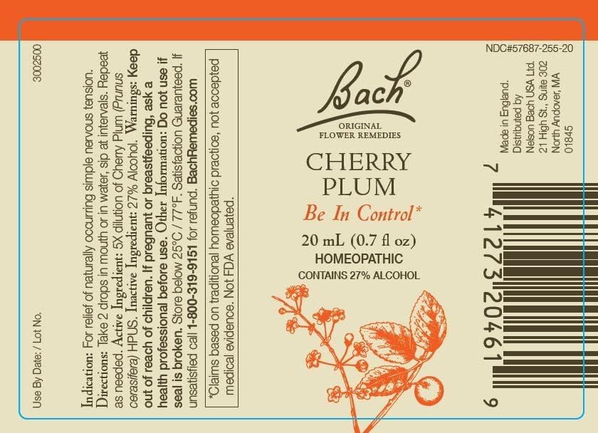 Bach Original Flower Remedies 2-Pack, Have Patience" - Impatiens, Cherry Plum, Homeopathic Flower Essences, Vegan, 20mL Dropper x2