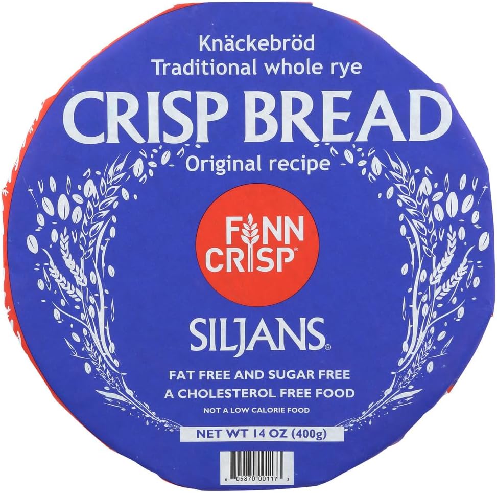 Siljans Crispbread Rye (11x14oz )