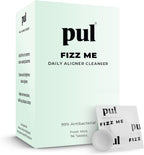 PUL Retainer Cleaner Tablets - Aligner Cleaner for Invisalign and Clear Aligners, Daily Retainer Cleaning Tablets and Denture Cleaner Tablets - Removes Odor, Stains and Plaque - 96 Day Supply