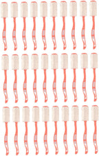 FRCOLOR 30pcs Disposable Maternity Gauze Toothbrush Full Mouth Toothbrush for Pregnant Women Super Soft Safety Gauze