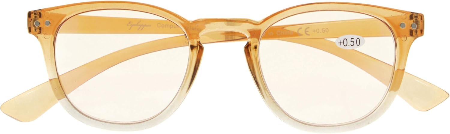 CessBlu Ladies Blue Light Filter Glasses Stylish Computer Eyeglasses for Women Reading