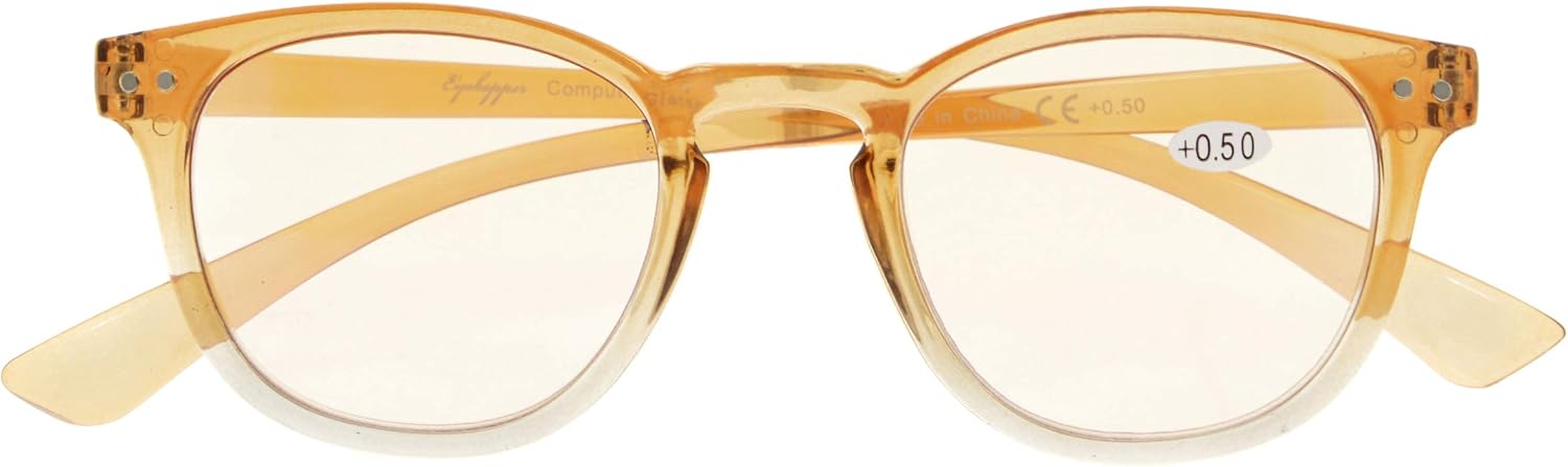 CessBlu Ladies Blue Light Filter Glasses Stylish Computer Eyeglasses for Women Reading