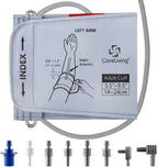 Small Blood Pressure Cuff, 5.5 "-9.5" (14-24cm) Small Cuff, Compatible with Most Brands BP Monitors, with 8 Connectors (BP Cuff Included Only)