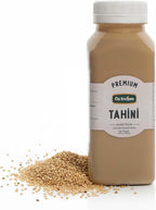 Premium Tahini Paste 8.8 oz (250 g) | Roasted & Ground Sesame Seeds for Hummus, Vegan Dips, Dressings & Sesame Sauce | Gluten-Free, Dairy-Free