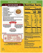 Tasty Bite Organic Vegetarian All Natural Indian Madras Lentils: Lentils, Red Beans, & Spices Simmered in a Creamy Tomato Sauce - 8 ct. (10 oz.)