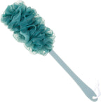 Back Scrubber for Shower, Loofah Long Handle Bath Body Brush, Soft Nylon Mesh Sponge On a Stick for Shower Men Women Kids Elderly, Exfoliating Scrub Cleaning Luffa for All Kinds of Skin(Blue)