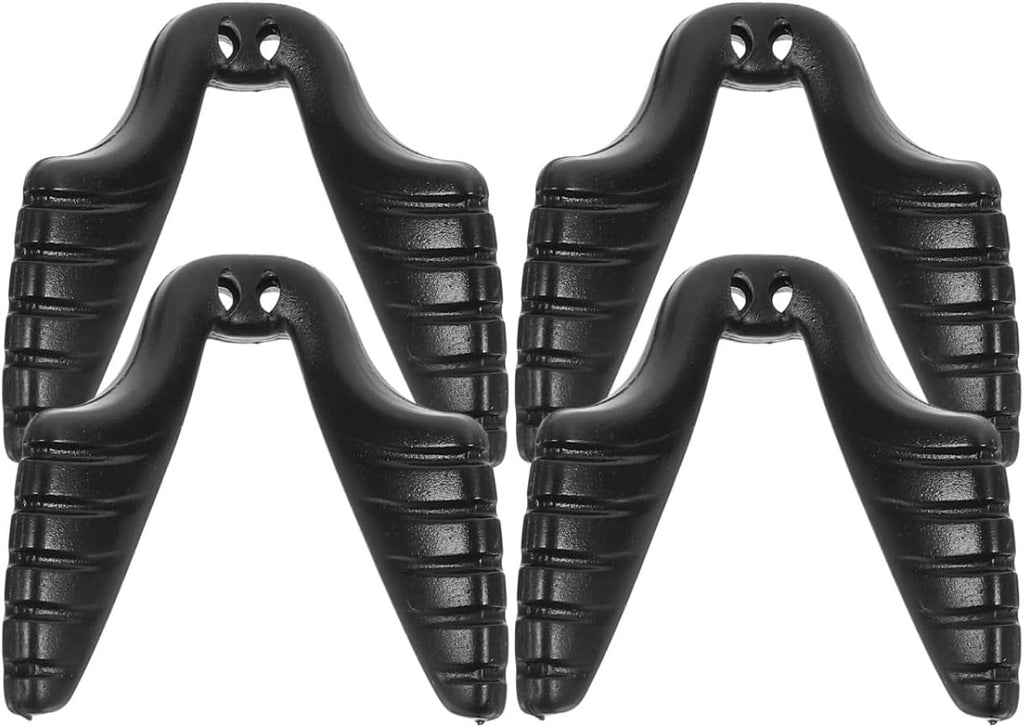 4Pcs Black Glasses Nose Pads Rubber Eyeglass Cushions Replacement Parts for Sports Sunglasses Cycling Nose Protector Outdoor Activities, Adjustable
